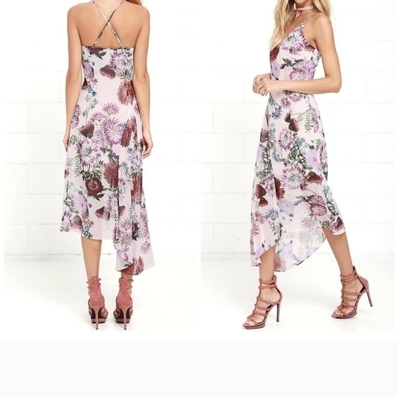 Keepsake the Label Bloomfield Floral Spaghetti Strap Midi Dress - Picture 2 of 8
